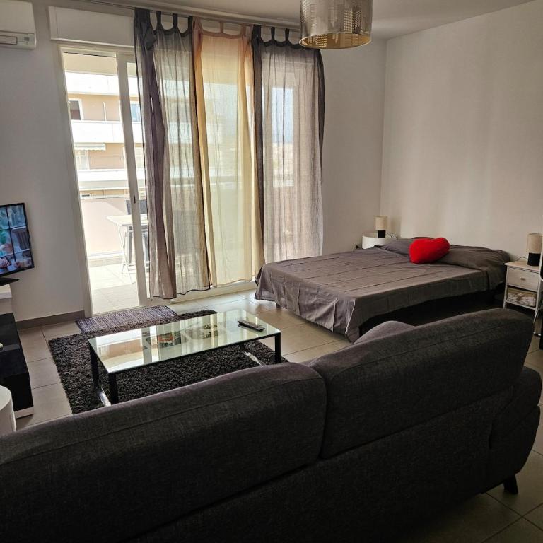 Grand studio climatisé Ajaccio - Estudio con terraza - 9