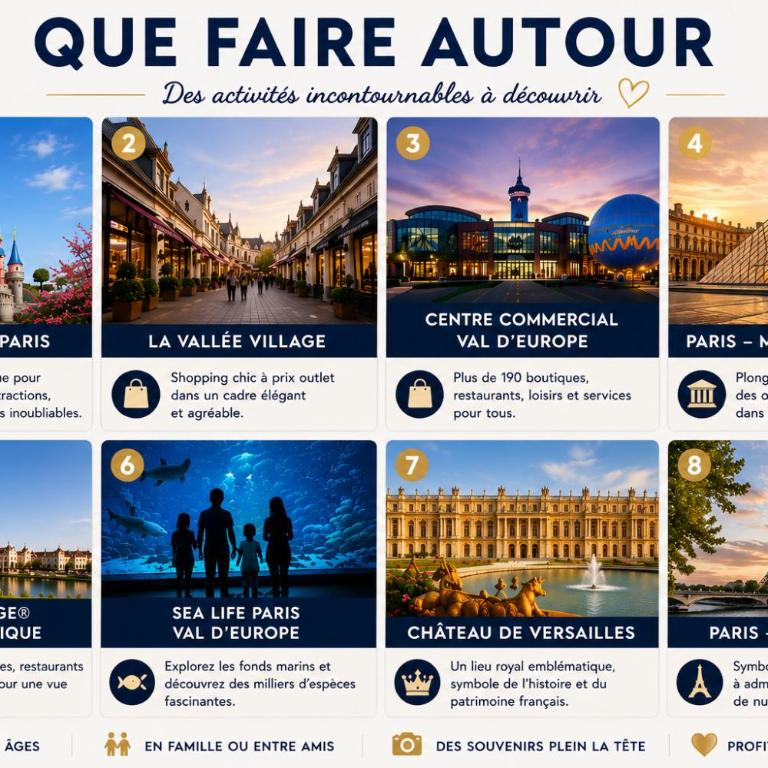 Appartement Cosy à 2 Pas de Disney - Apartment mit 1 Schlafzimmer - 38