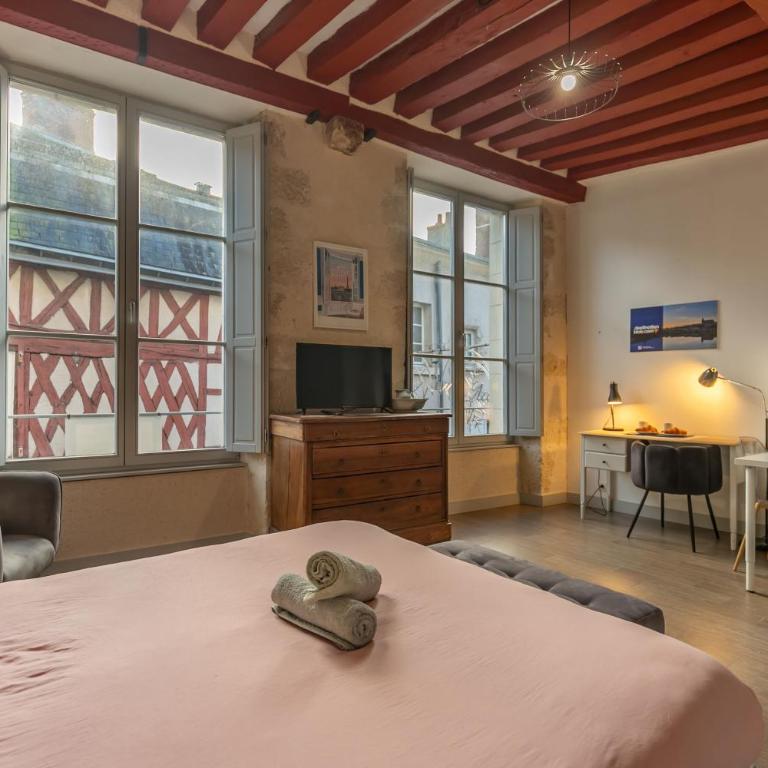 La Demeure de Beauvoir - Confort & authenticité - Apartamento Estudio con cama grande - 11