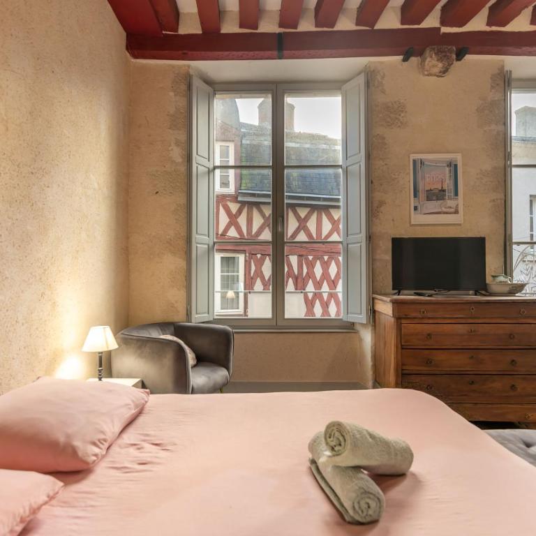 La Demeure de Beauvoir - Confort & authenticité - Apartamento Estudio con cama grande - 12