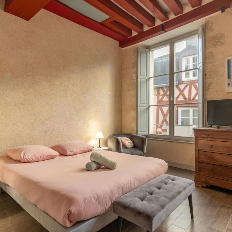 La Demeure de Beauvoir - Confort & authenticité - Apartamento Estudio con cama grande - 13