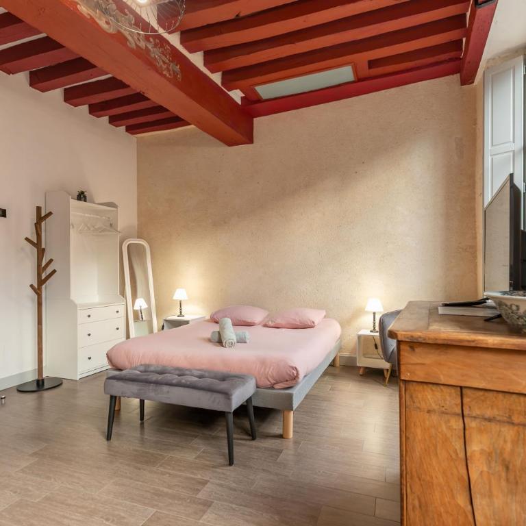 La Demeure de Beauvoir - Confort & authenticité - Apartamento Estudio con cama grande - 18