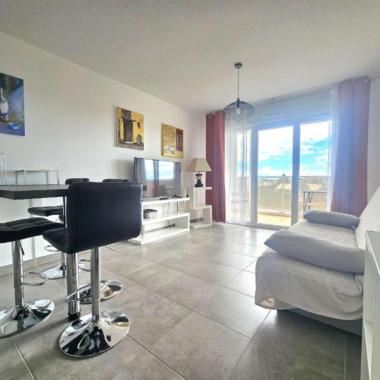Appartement T2 avec balcon, parking privé, wifi - Balaruc-les-Bains - FR-1-553-204 - Apartamento - 1