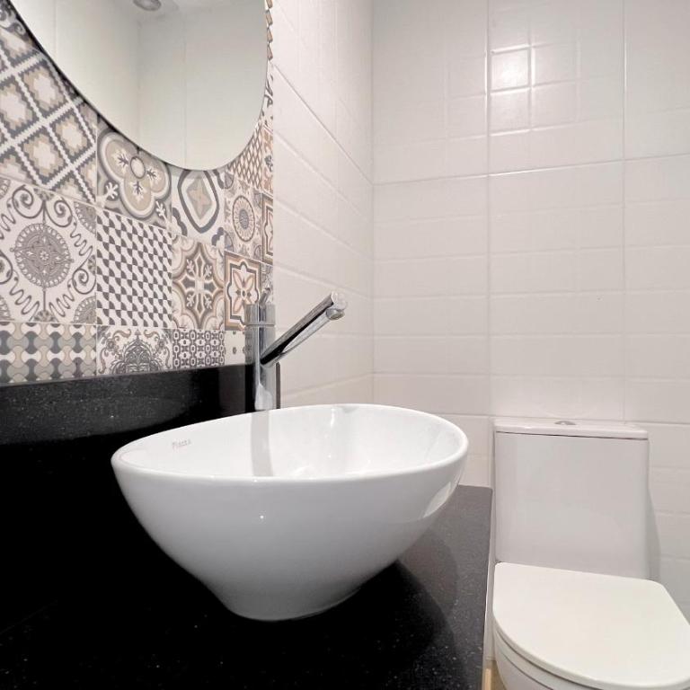 Las Heras 3B - Depto para 4 personas a cuadras del mar con cochera en zona Guemes, Mar del Plata - Hola Sur - Apartamento de 1 dormitorio - 13