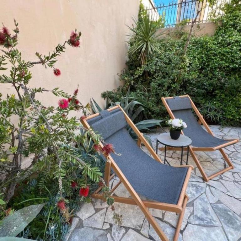 Rare in Cannes, quiet apartment for 4 people, garden, parking - Appartement 1 Chambre - 9