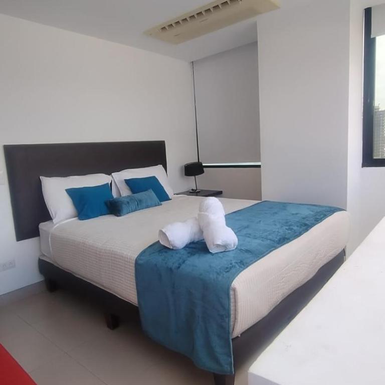 Lujoso Dpto vista a ciudad Edificio Poseidón - Two-Bedroom Apartment with City View - 19