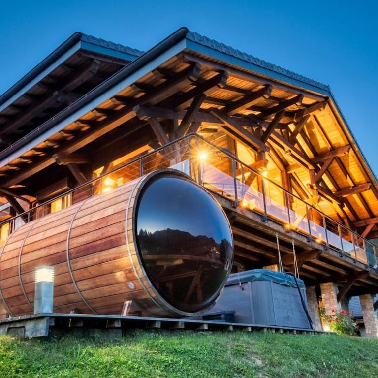 Chalet Familial Le Whymper 5 étoiles SPA Sauna Chatel - Chalet - 40