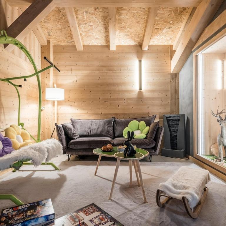 Chalet Familial Le Whymper 5 étoiles SPA Sauna Chatel - Chalet - 32
