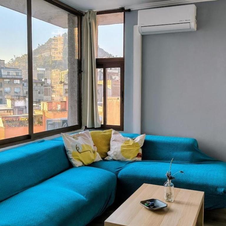 Estilo y Conexion, a pasos de Barrio Lastarria - Two-Bedroom Apartment - 9