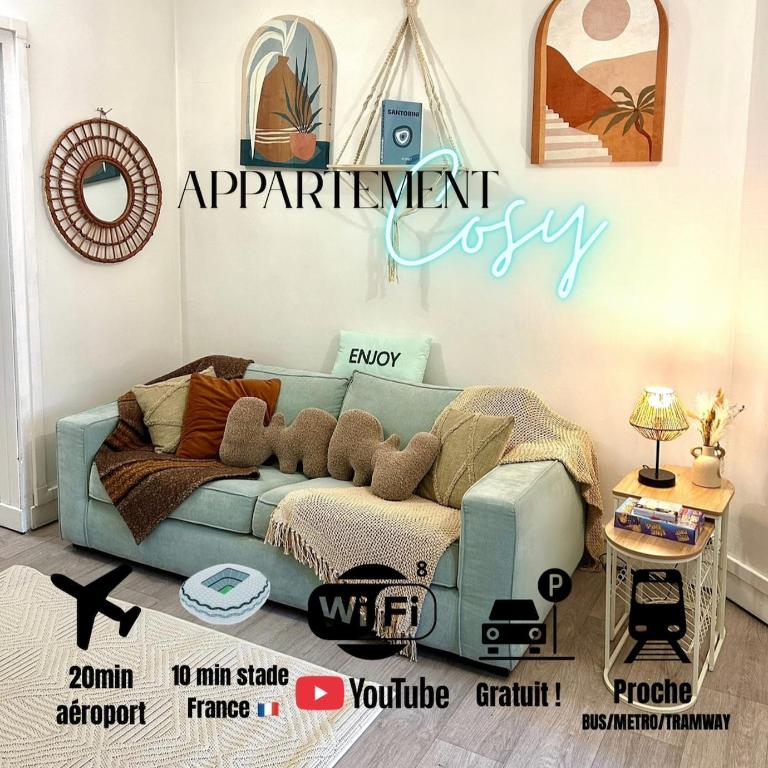 Cozy Appartement - Appartement 2 Chambres - 1