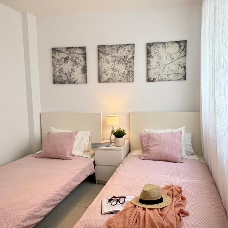 Hortensia Suites Apartments, Los Cristianos, Tenerife - Apartamento de 2 dormitorios con vistas parciales al mar - 43