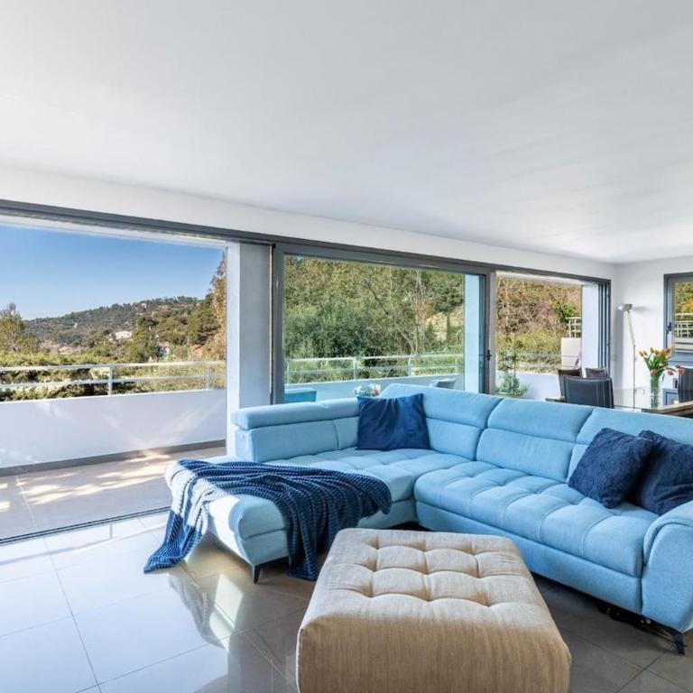 Sunny Seabreeze Villa, Eze, pool close to Monaco - Villa with Private Pool - 9