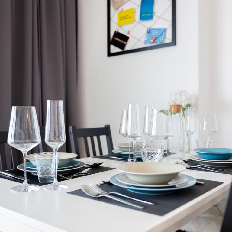 Skyline Suite Augsburg-Stilvoll & zentral - Apartment mit 1 Schlafzimmer - 13