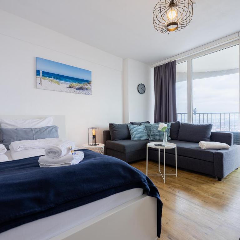 Skyline Suite Augsburg-Stilvoll & zentral - Apartment mit 1 Schlafzimmer - 4