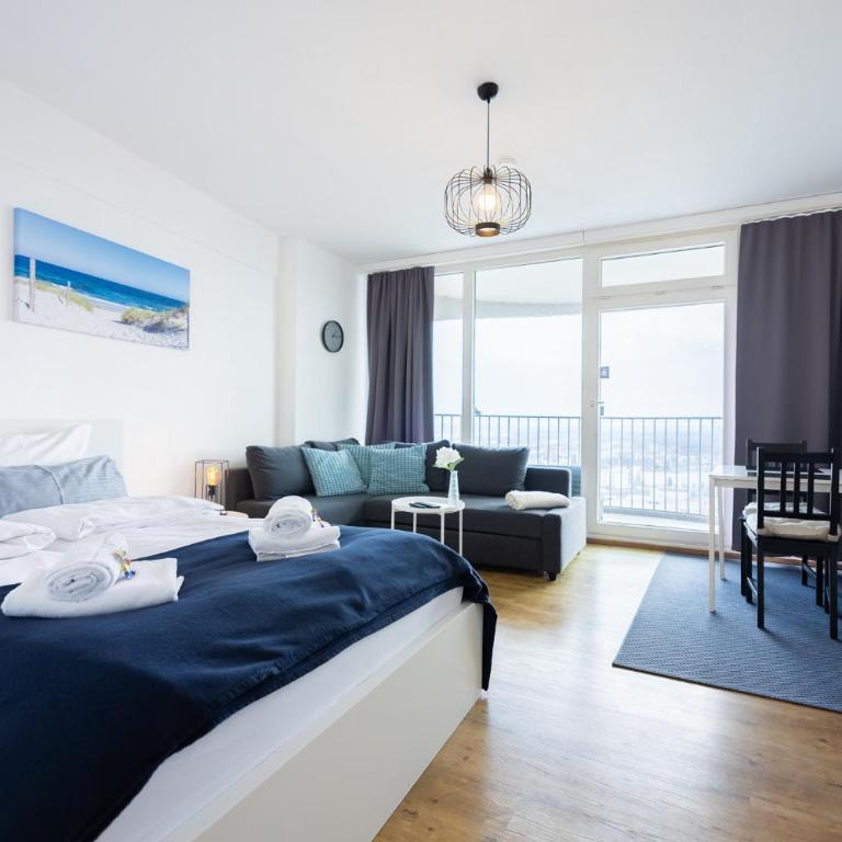 Skyline Suite Augsburg-Stilvoll & zentral - Apartment mit 1 Schlafzimmer - 1