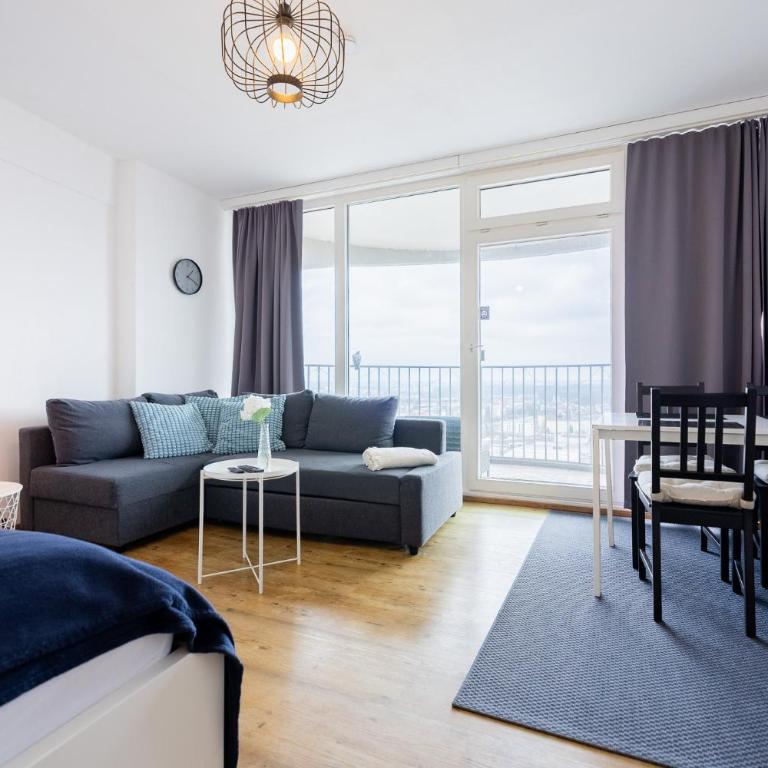 Skyline Suite Augsburg-Stilvoll & zentral - Apartment mit 1 Schlafzimmer - 3