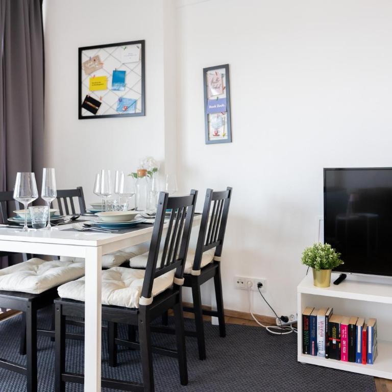 Skyline Suite Augsburg-Stilvoll & zentral - Apartment mit 1 Schlafzimmer - 12