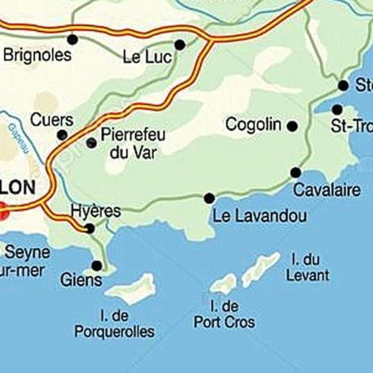 Apt 4 pers Le Lavandou bord de mer clim et parking - Two-Bedroom Apartment - 2