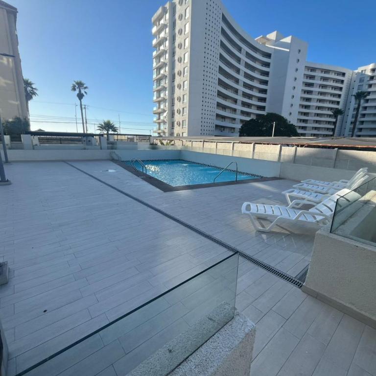 Doble Suite en La Serena, Piscina Temperada y Sauna - Two-Bedroom Apartment - 10