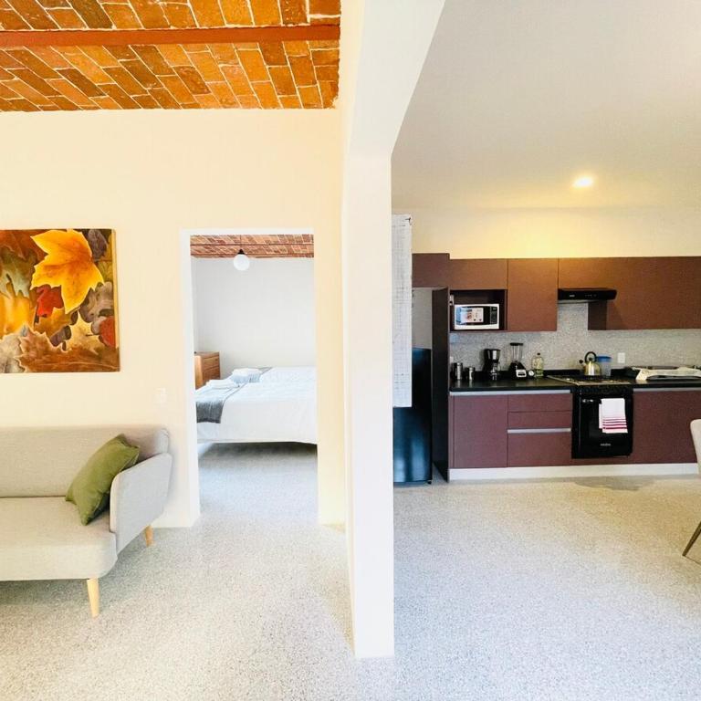 Departamento #205 en Centro Histórico con terraza panorámica compartida - Apartamento de 1 dormitorio - 11
