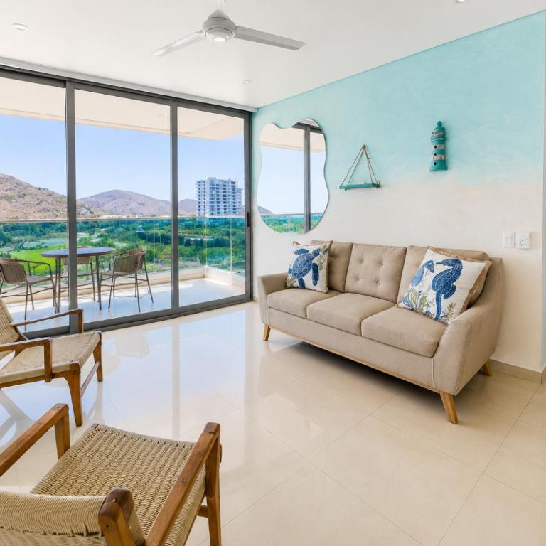 SAMARIA CLUB DE PLAYA by Santa Marta Playa Resort, Preciosos Apartamentos en el sector exclusivo de Pozos Colorados - Apartamento de 3 dormitorios - 11
