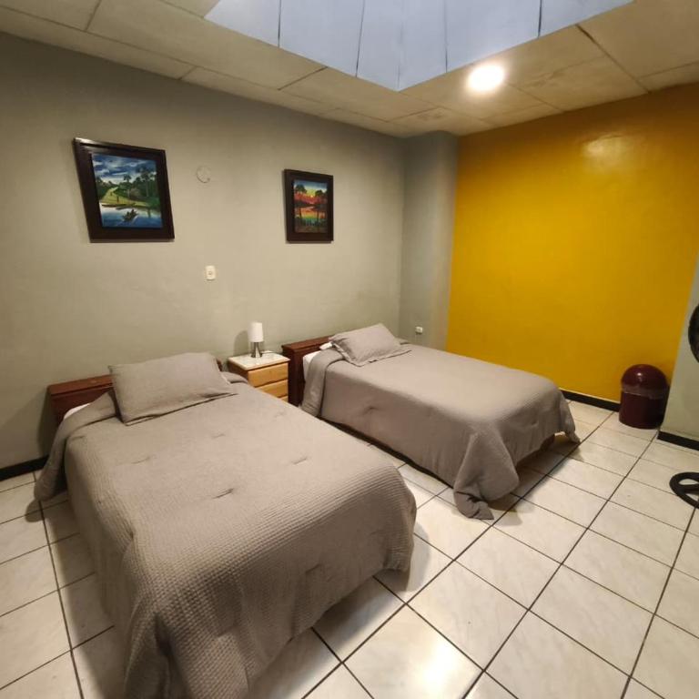 Flying Dog Hostel Iquitos - Twin Room with Shared Bathroom - 2