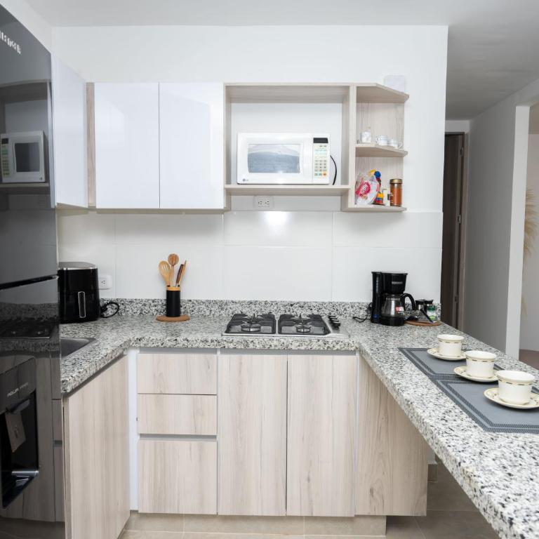 BeachEscape Cartagena Apartment in Serena del Mar Near Beach - Two-Bedroom Apartment - 9