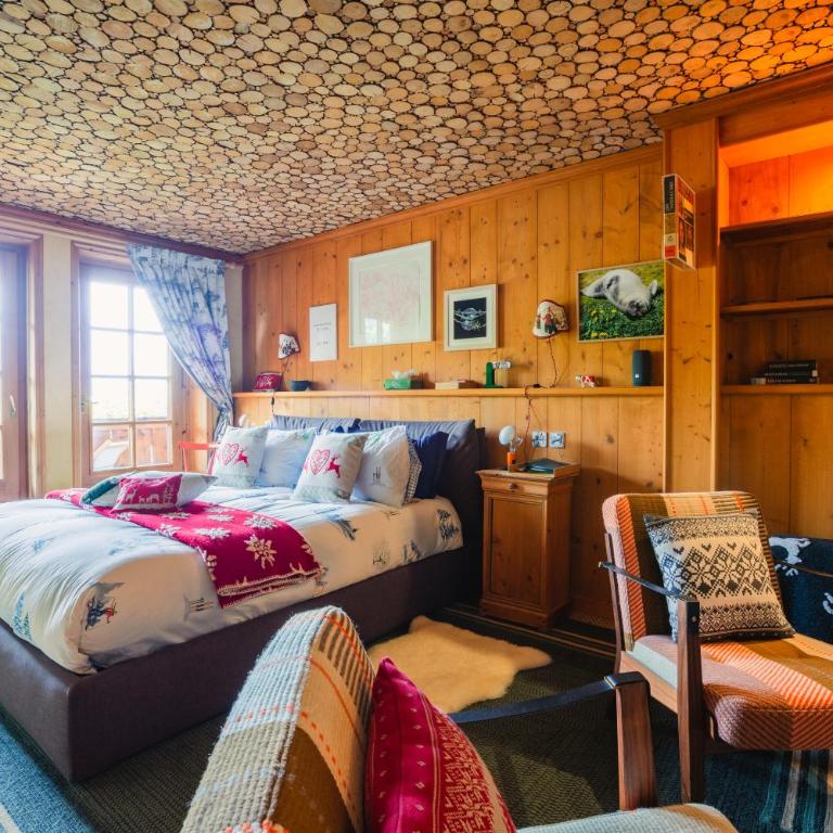 Megève Bois - Relais & Châteaux - Chambre Double avec Terrasse - 5