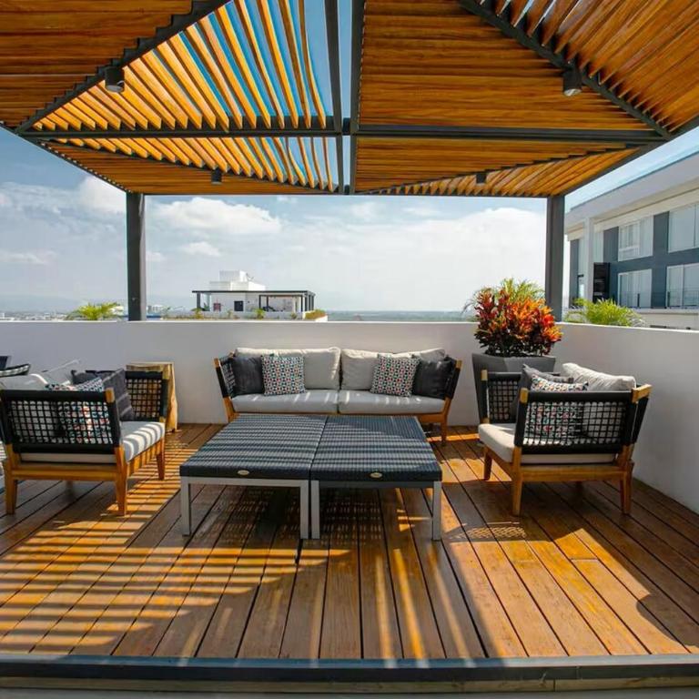 Modern condo loft in Zoho Skies with a roof pool - Two-Bedroom Apartment - 11