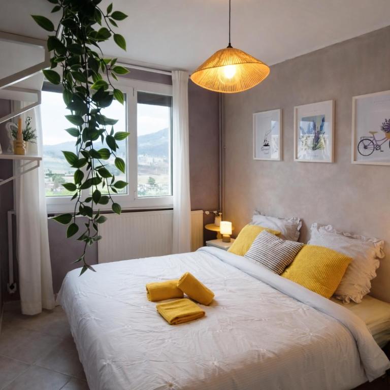 S&S Haven - T4 - 3 Lits queen size - Place Privative dans Parking Sécurisé - Appartement 3 Chambres - 3
