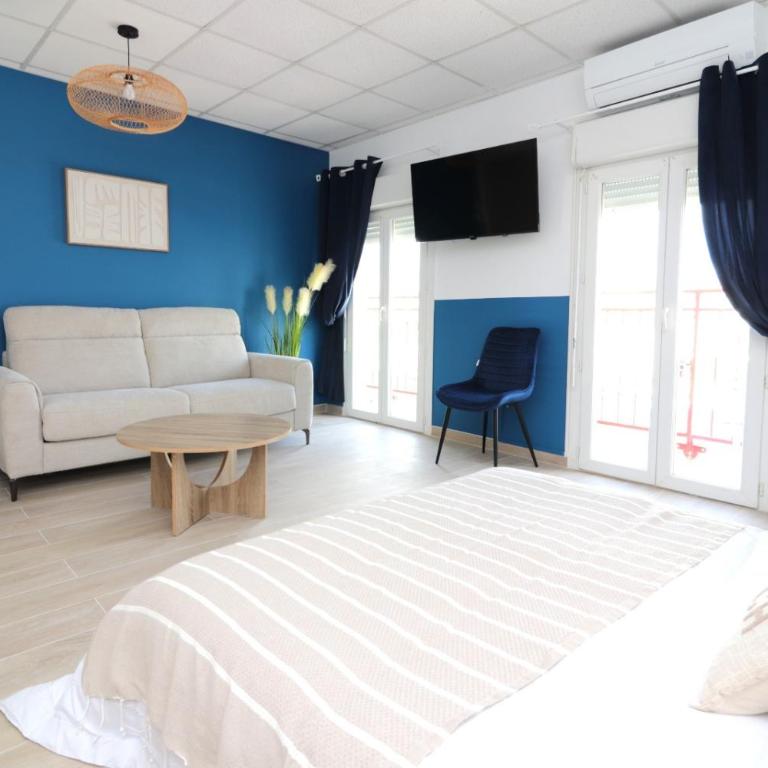 Le grand sud - Chambre Familiale avec Terrasse - 5