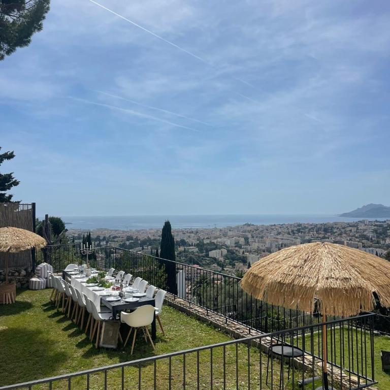 Grande villa, 6 chambres, vue mer, montagne & ville de Cannes - Villa - 49