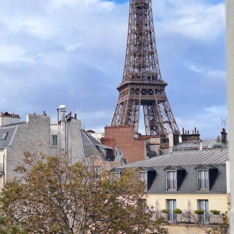 Vue époustouflant sur la tour eiffel - Studio - 1