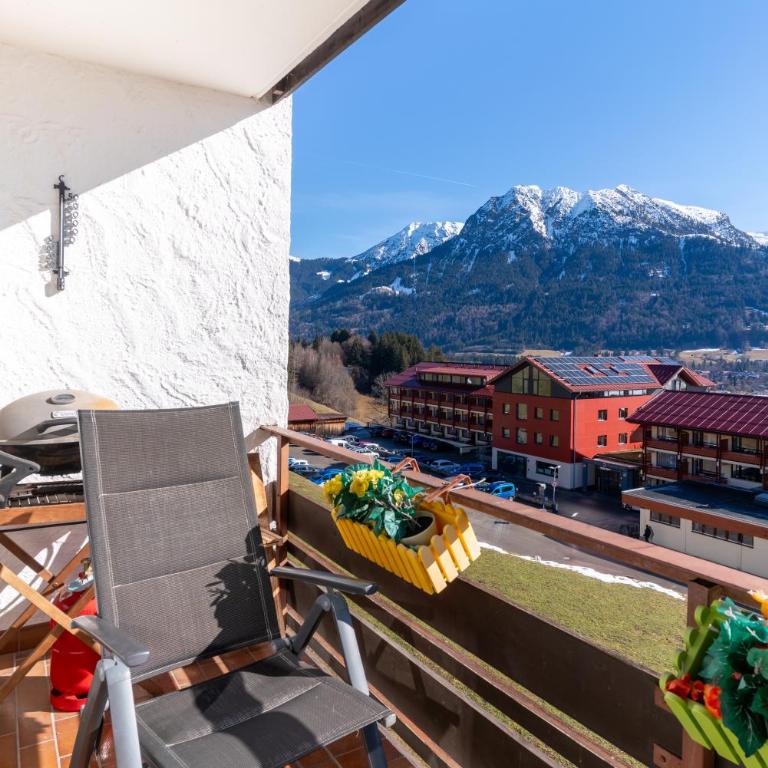 Panoramablick mit Balkon, große Sauna, Alpenjuwel 2 Oberstdorf - Apartment mit 1 Schlafzimmer - 18