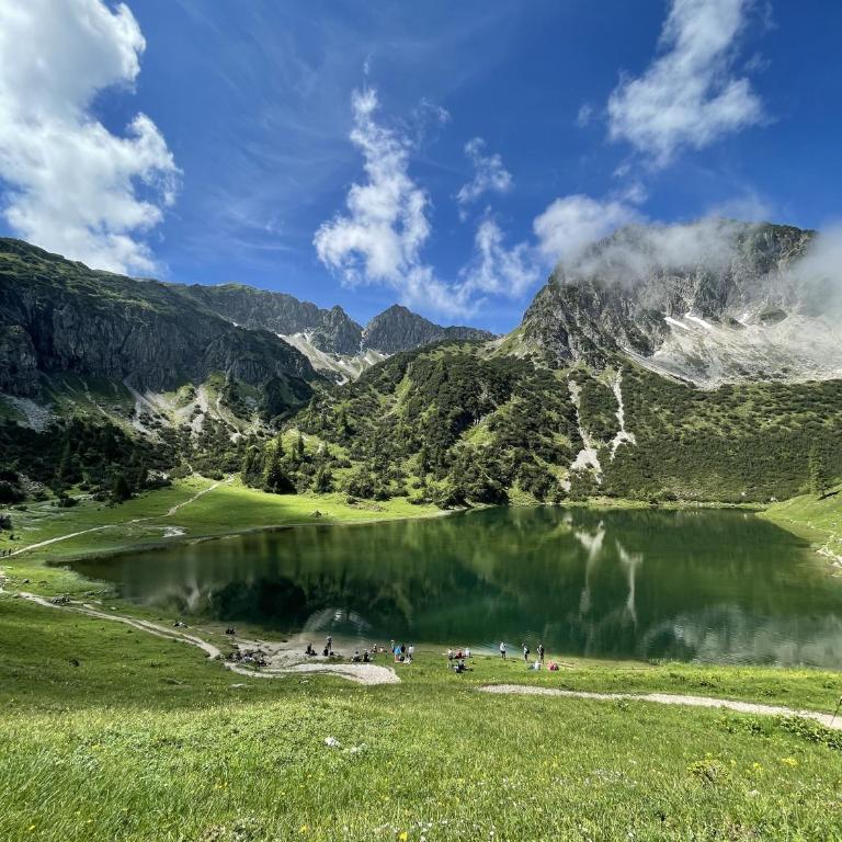 Panoramablick mit Balkon, große Sauna, Alpenjuwel 2 Oberstdorf - Apartment mit 1 Schlafzimmer - 25