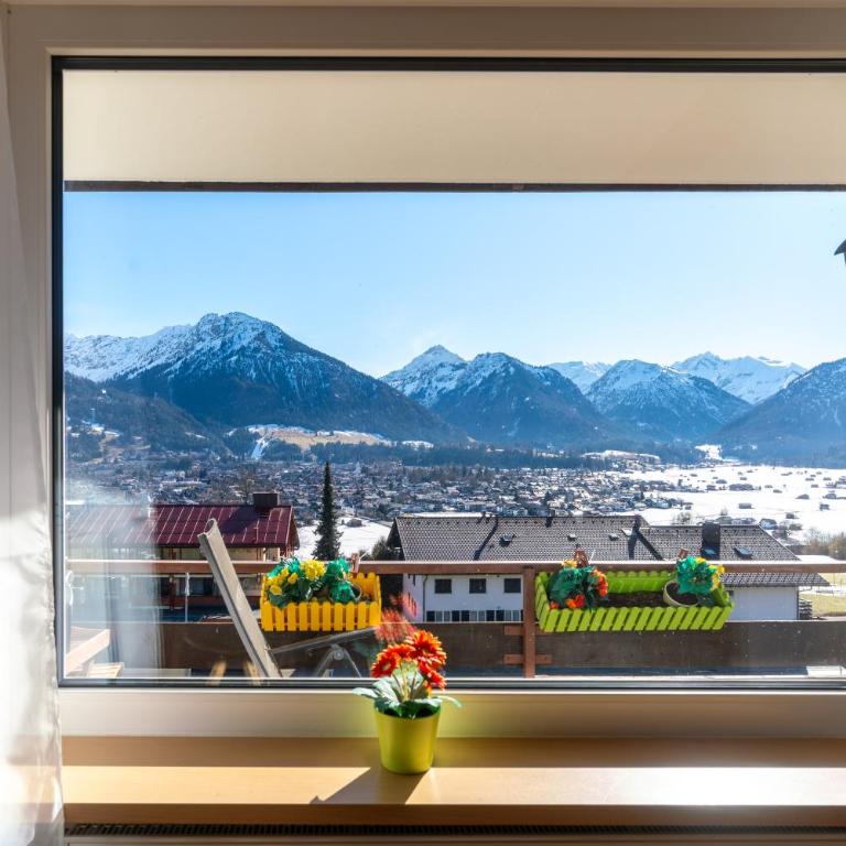 Panoramablick mit Balkon, große Sauna, Alpenjuwel 2 Oberstdorf - Apartment mit 1 Schlafzimmer - 9