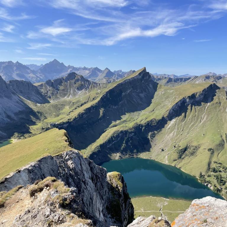 Panoramablick mit Balkon, große Sauna, Alpenjuwel 2 Oberstdorf - Apartment mit 1 Schlafzimmer - 21