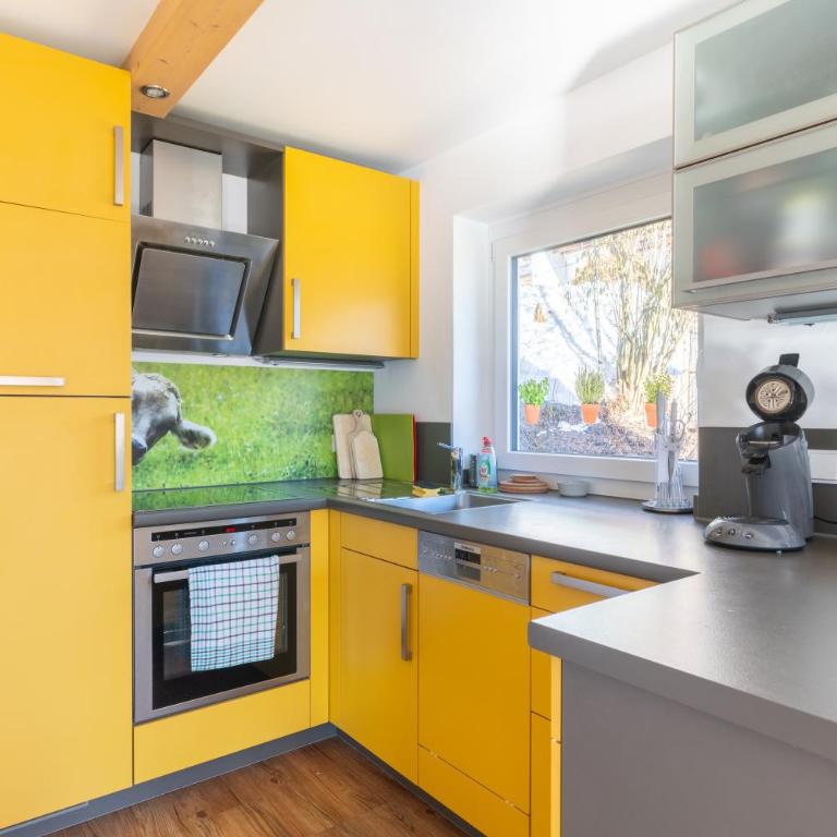 Panoramablick mit Balkon, große Sauna, Alpenjuwel 2 Oberstdorf - Apartment mit 1 Schlafzimmer - 12