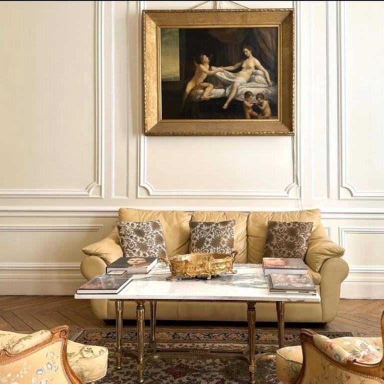 Luxury and Exclusive 130sqm estate 4m ceilings with garden view near Arc de Triomphe and Palais des Congrès - Appartement 2 Chambres - 3