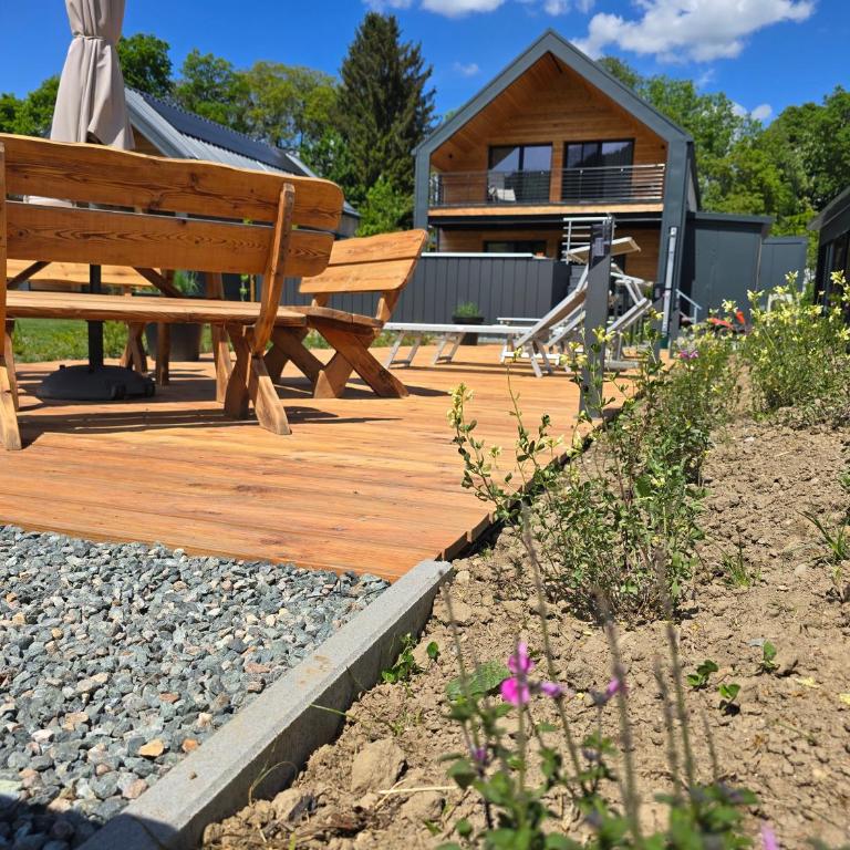 Drau Lodge - Doppelzimmer mit Gartenblick - 16
