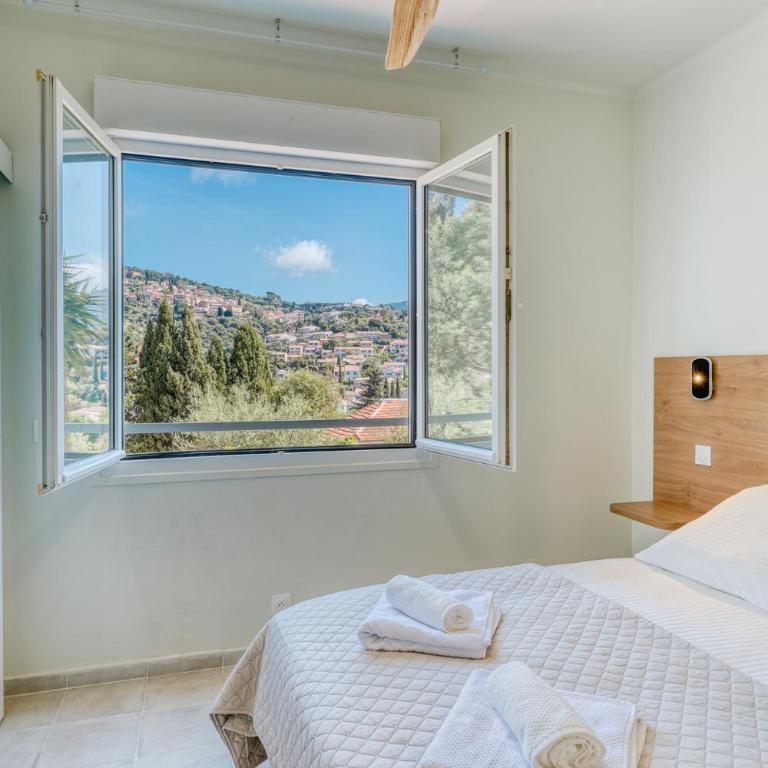 Hôtel Paradis - Chambre Double de Luxe avec Vue sur Village - 1
