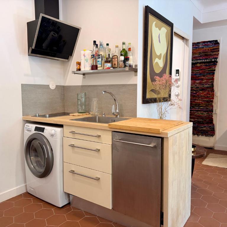 ESTD - Cosy studio in Cannes - AC - 5min walk from beach - Apartment - Erdgeschoss - 10