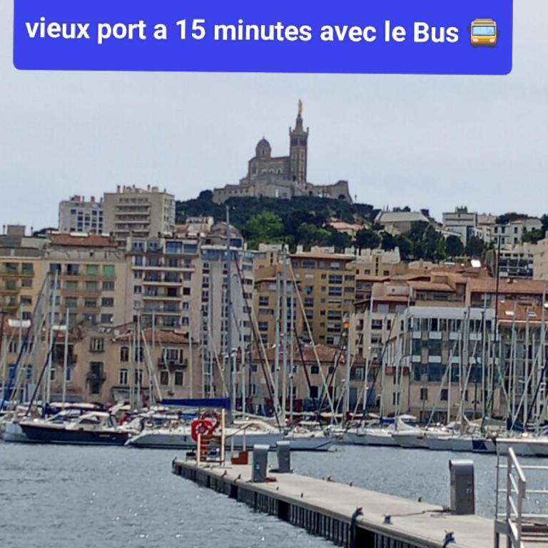 chambre Marseille pas lon de saint Charles et vieux port - Chambre Double - 1