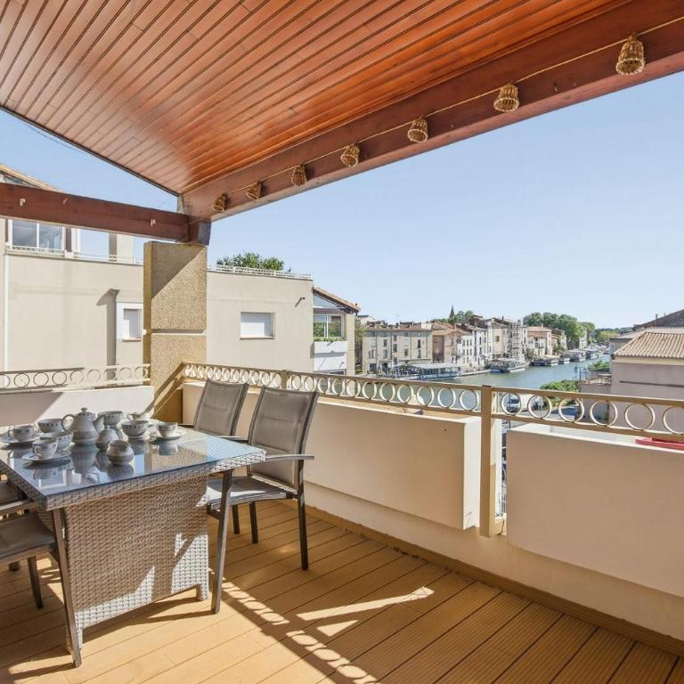 Terrasse de lHérault T3 haut de gamme avec terrasse & parking à Agde - Appartement - 12