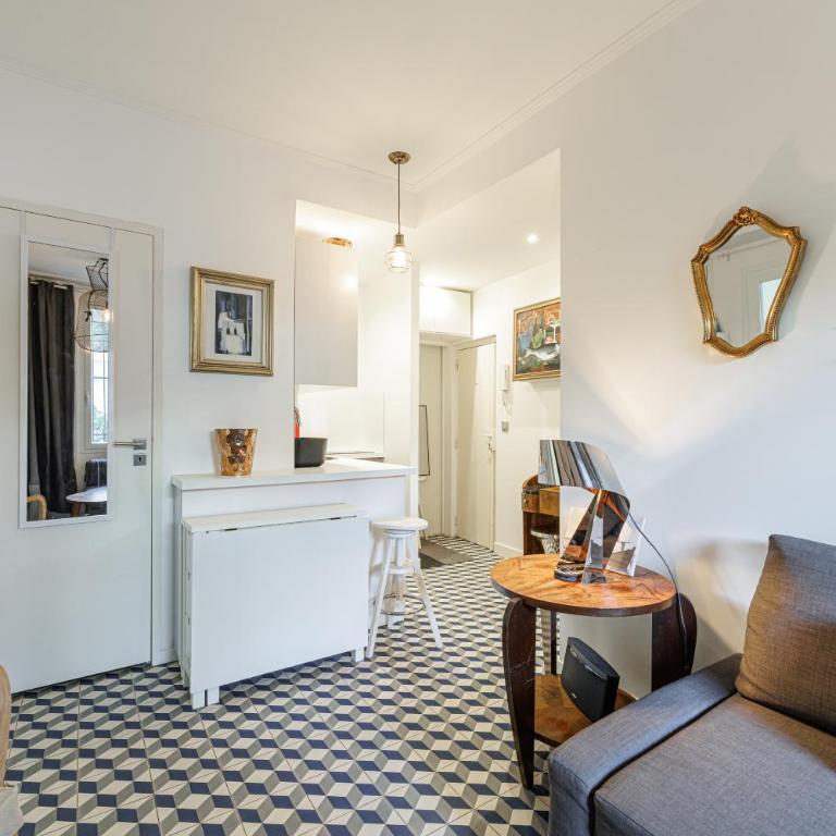 EST2P - Cozy 1 BDR apartment in Cannes - Very quiet, overlooking a courtyard - Apartamento de 1 dormitorio - No fumadores - 13