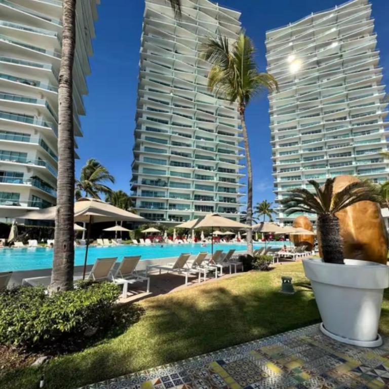 Beachfront Icon Vallarta Condos - Four-Bedroom Luxury Apartment - 1