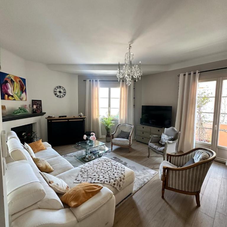 Appart 128m2 St Raph Centre, 400m des plages - Apartment mit 3 Schlafzimmern - 3