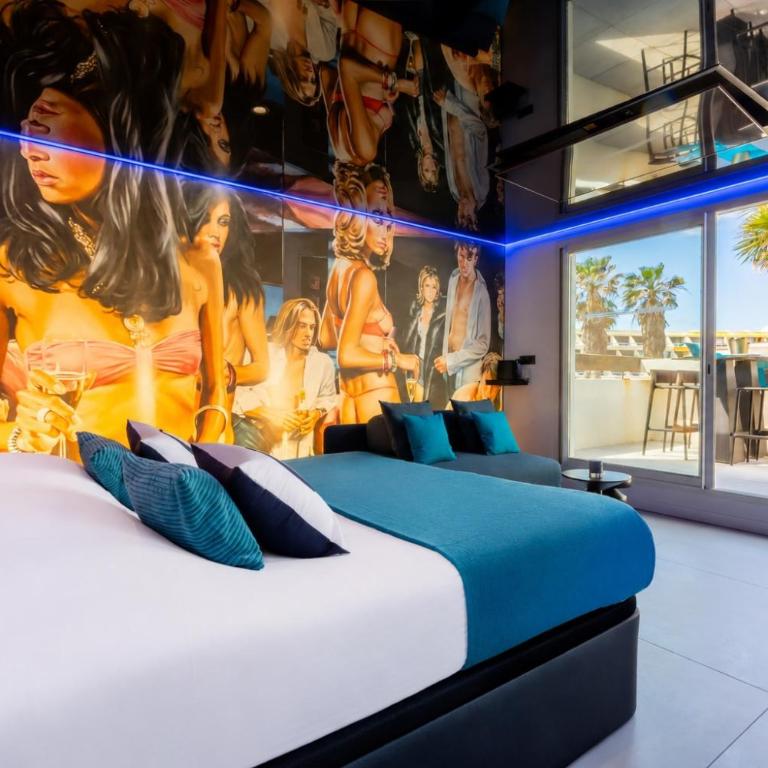 Le Cobalt - Jardin d'Eden - Couple Only - Piscine - Jacuzzi - Villa Naturiste - Appartamento con 1 Camera da Letto - 6
