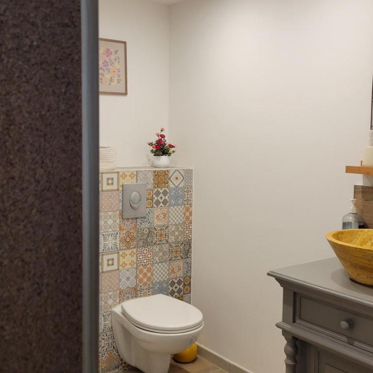 Saint Pierre chambres d'hôtes - Doppelzimmer mit Poolblick - 7