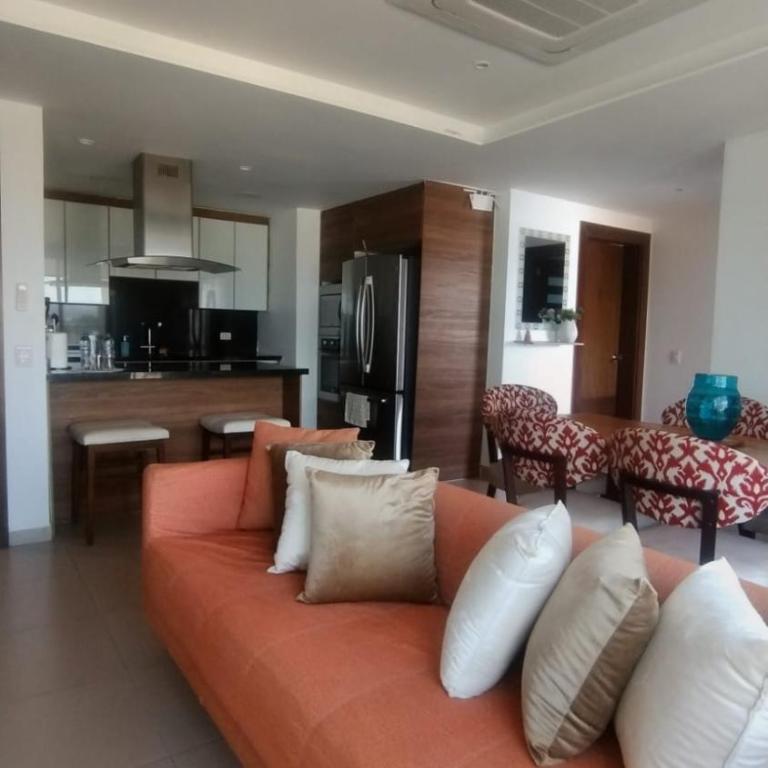 Lujoso Dpto vista a ciudad Edificio Poseidón - Two-Bedroom Apartment with City View - 1
